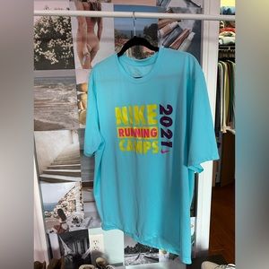 NIKE RUNNING CAMP ATHLETIC SHIRT